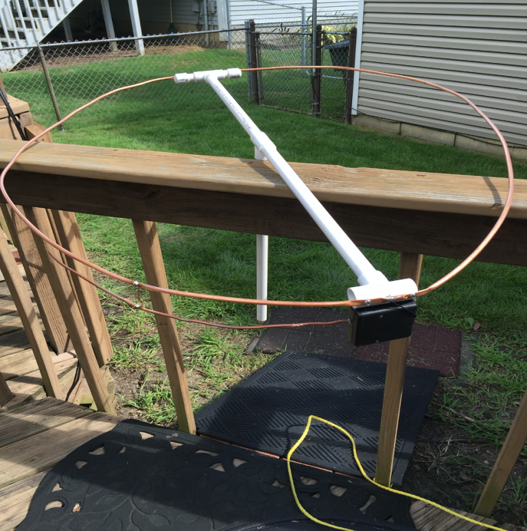 My 6-meter halo antenna – Joe Fischer's Home Page