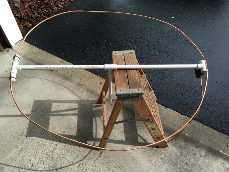 My 6-meter halo antenna – Joe Fischer's Home Page